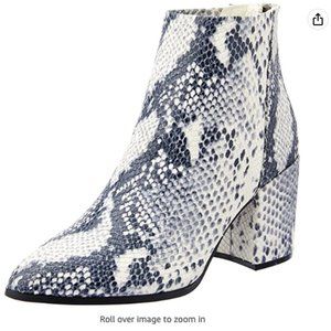 Steve Madden Jillian Zipper Pointed Toe Ankle Boots